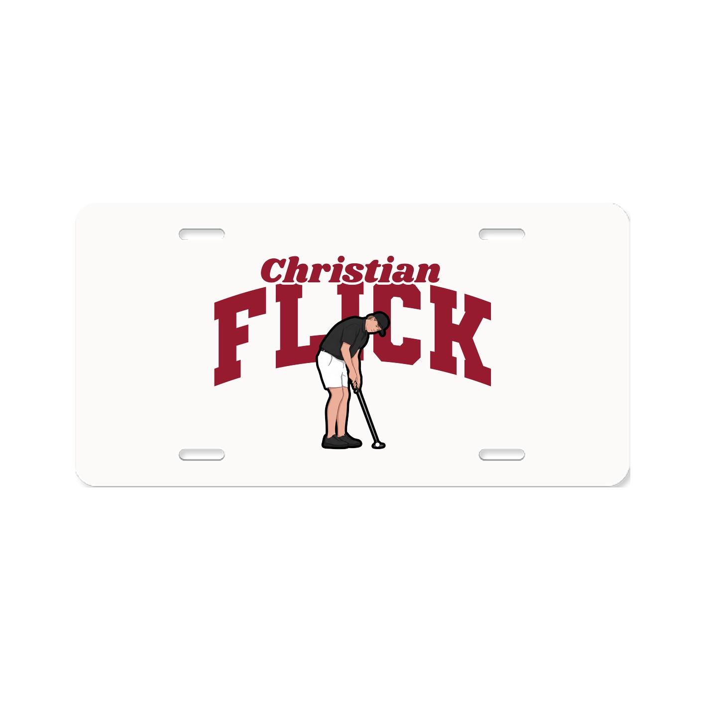 License Plate — Signature Arch in Classic