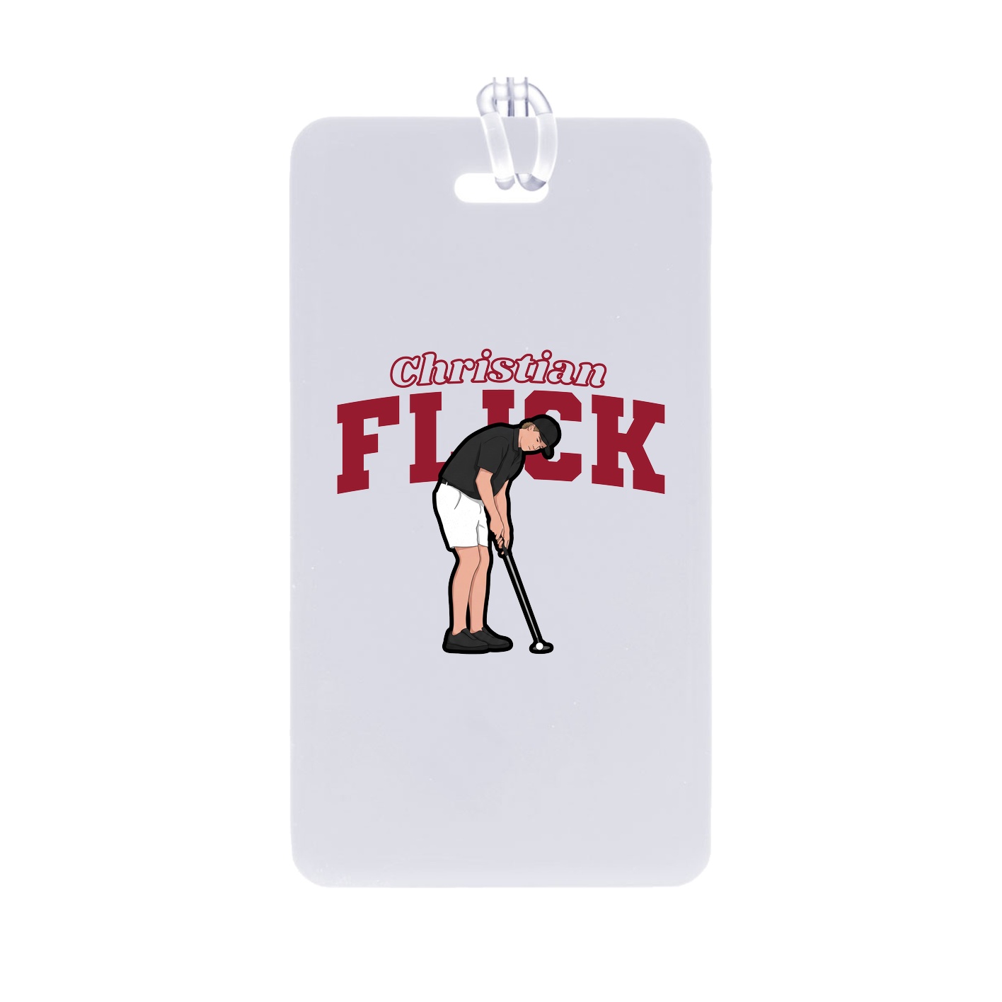 Bag Tag — Name Arch in Classic