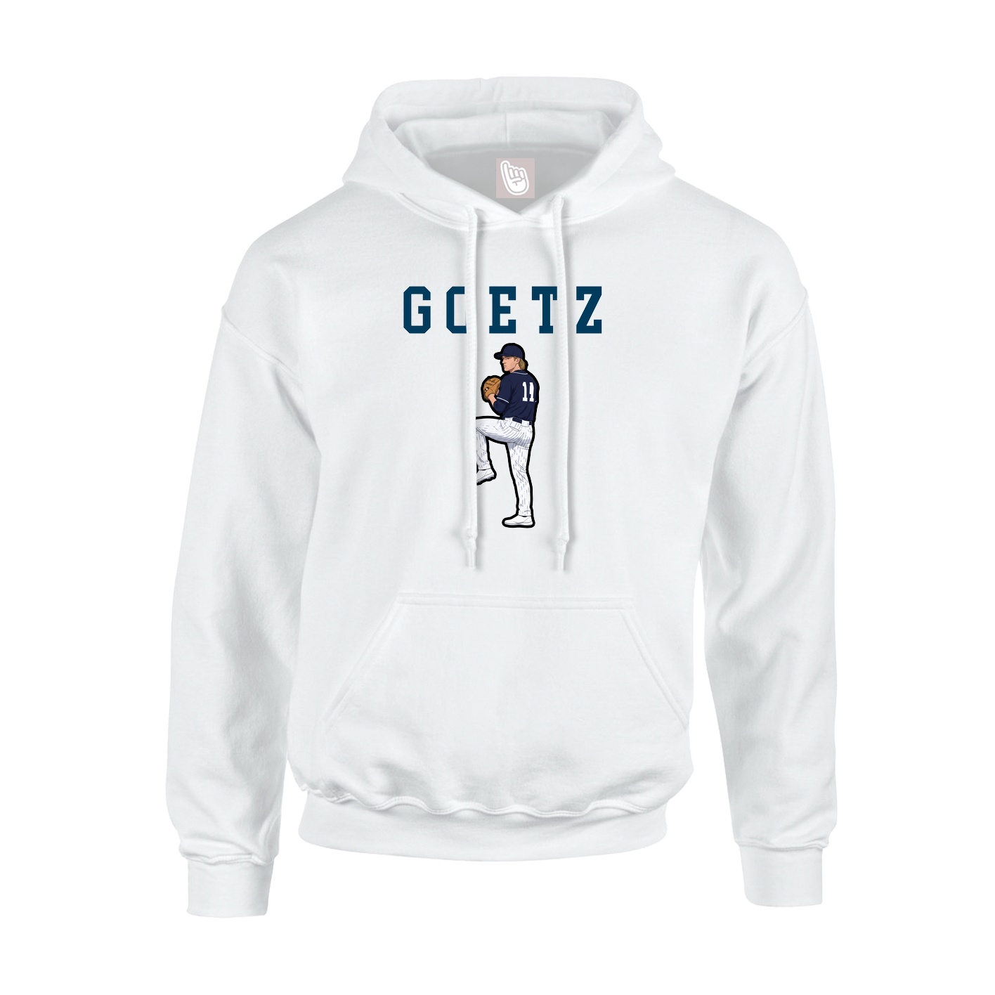 Youth Hoodie — Shirsey in White