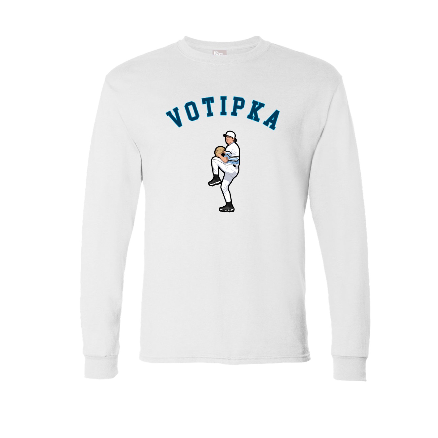 Long Sleeve Tee — Shirsey Arch in White