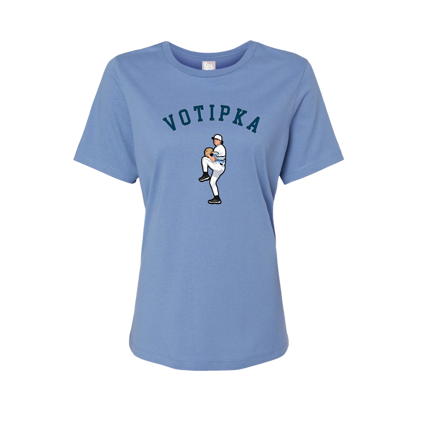 Womens Tee — Shirsey Arch in Powder Blue