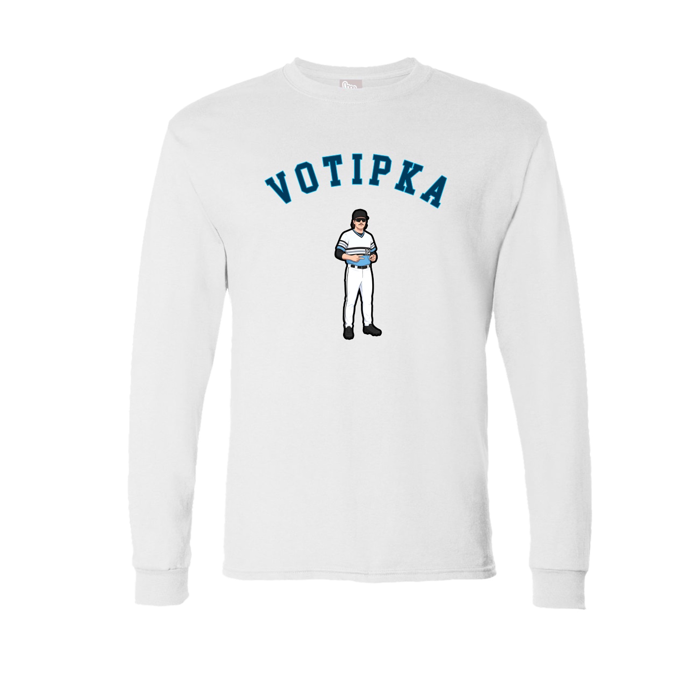 Long Sleeve Tee — Shirsey Arch in White