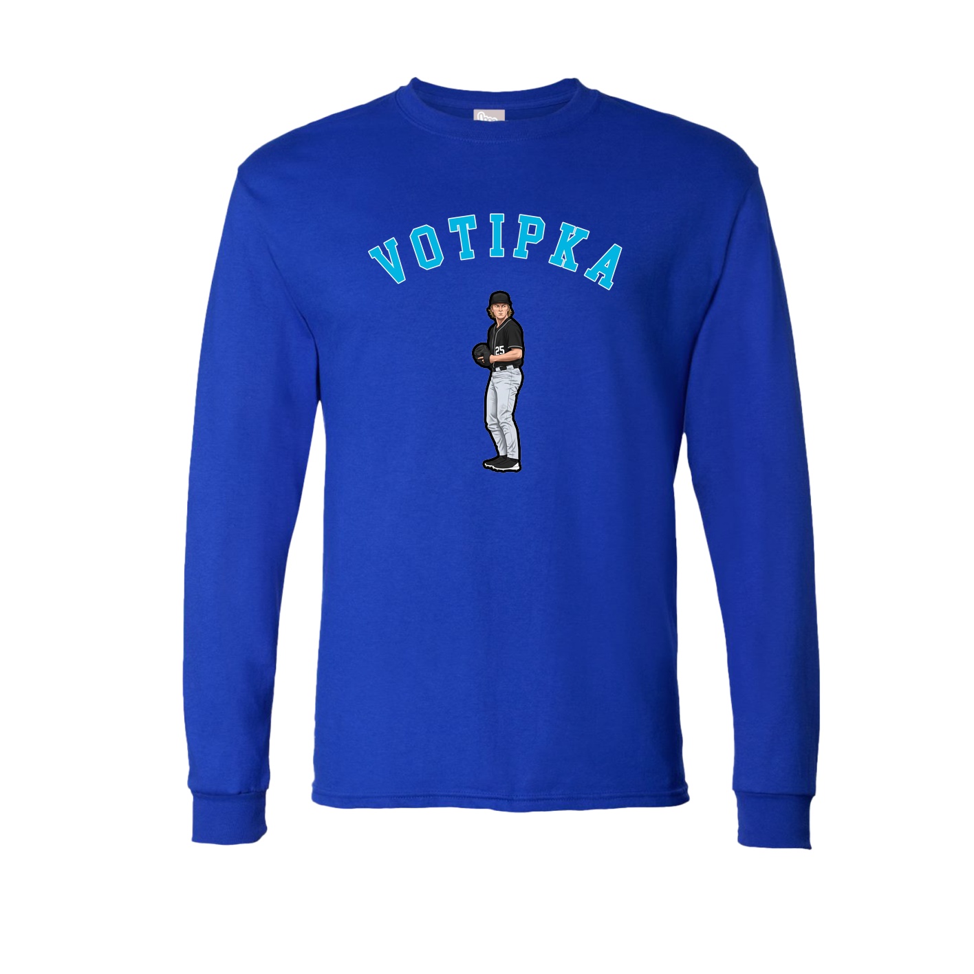 Long Sleeve Tee — Shirsey Arch in Royal