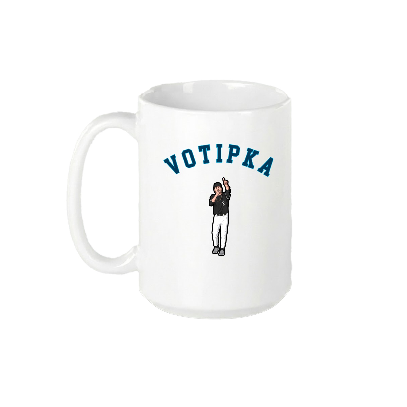 15oz Coffee Mug — Shirsey Arch in White