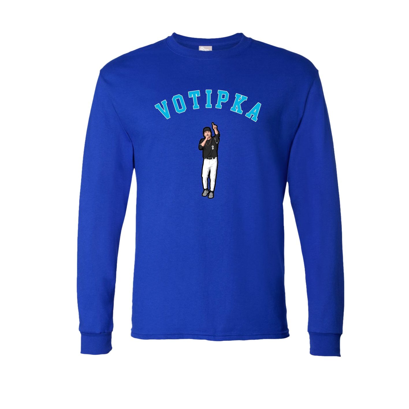 Long Sleeve Tee — Shirsey Arch in Royal