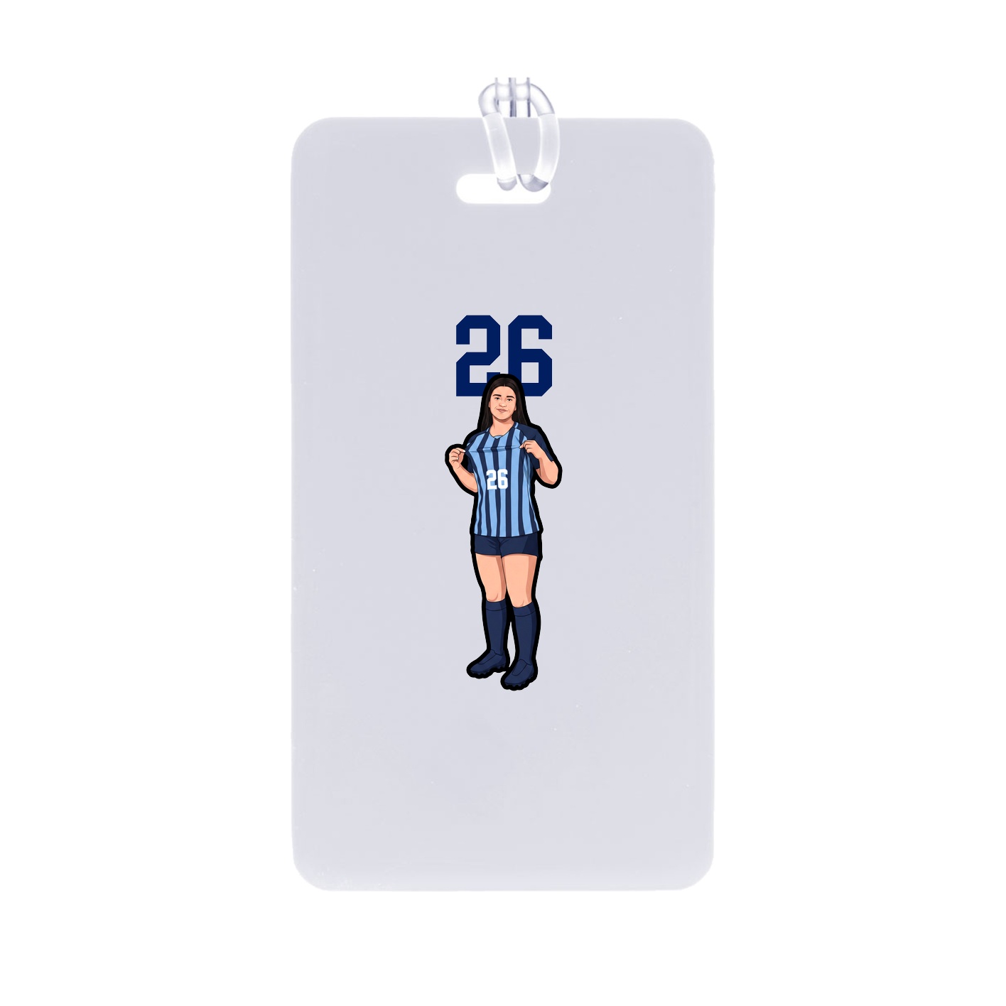Bag Tag — Number Top in Classic