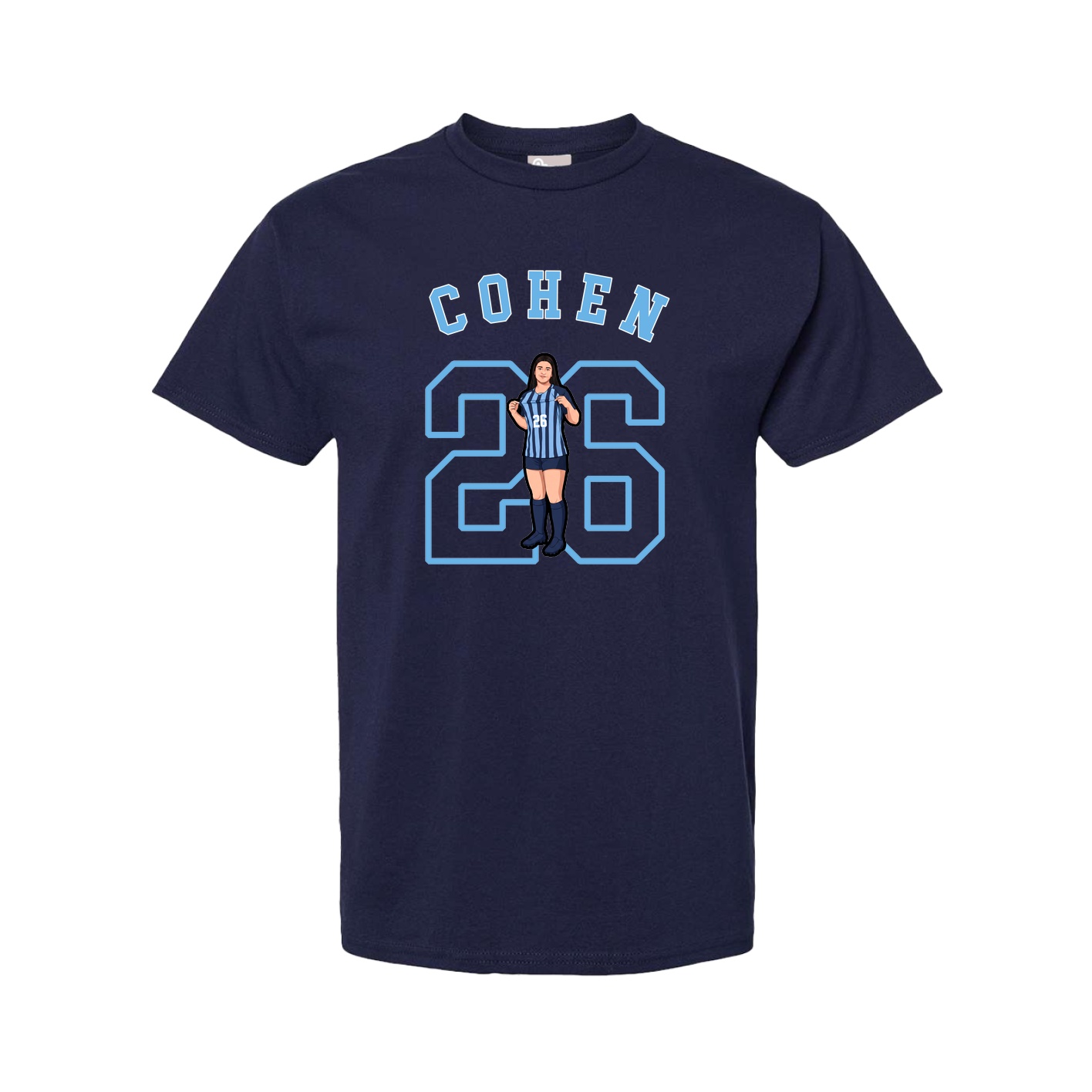 Tee — Shirsey Arch in Navy