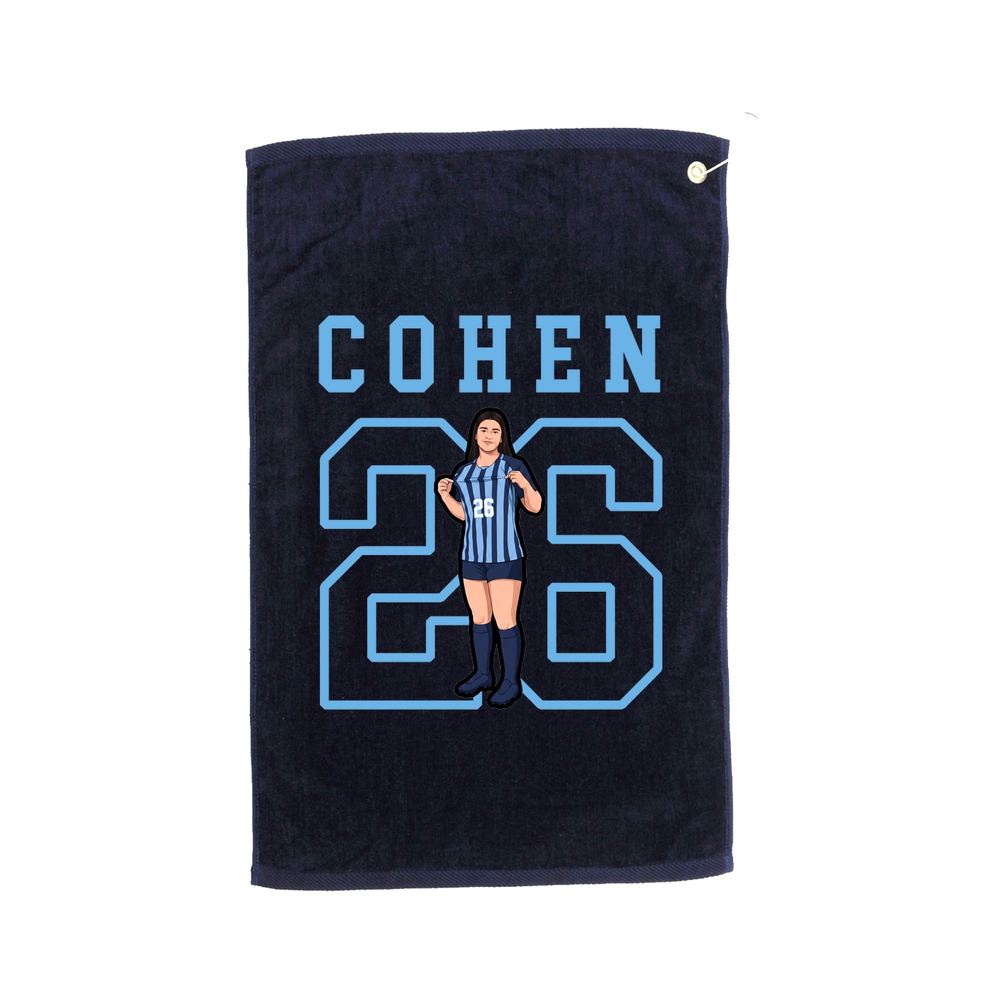 Golf Towel — Shirsey in Navy