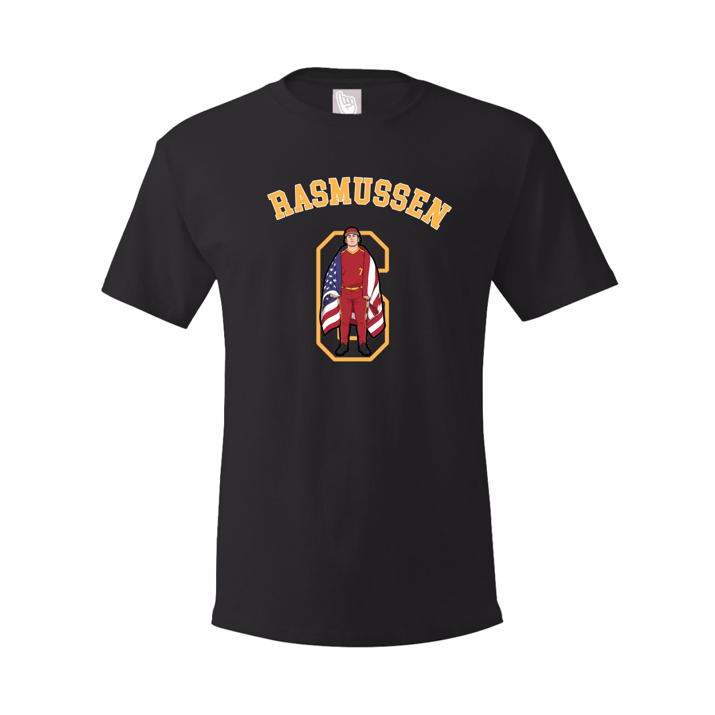 Youth Tee — Shirsey Arch in Black