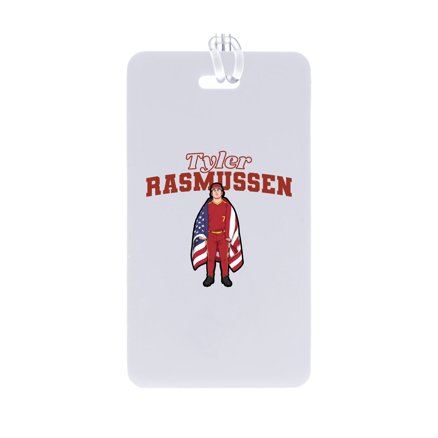 Bag Tag — Name Arch in Classic