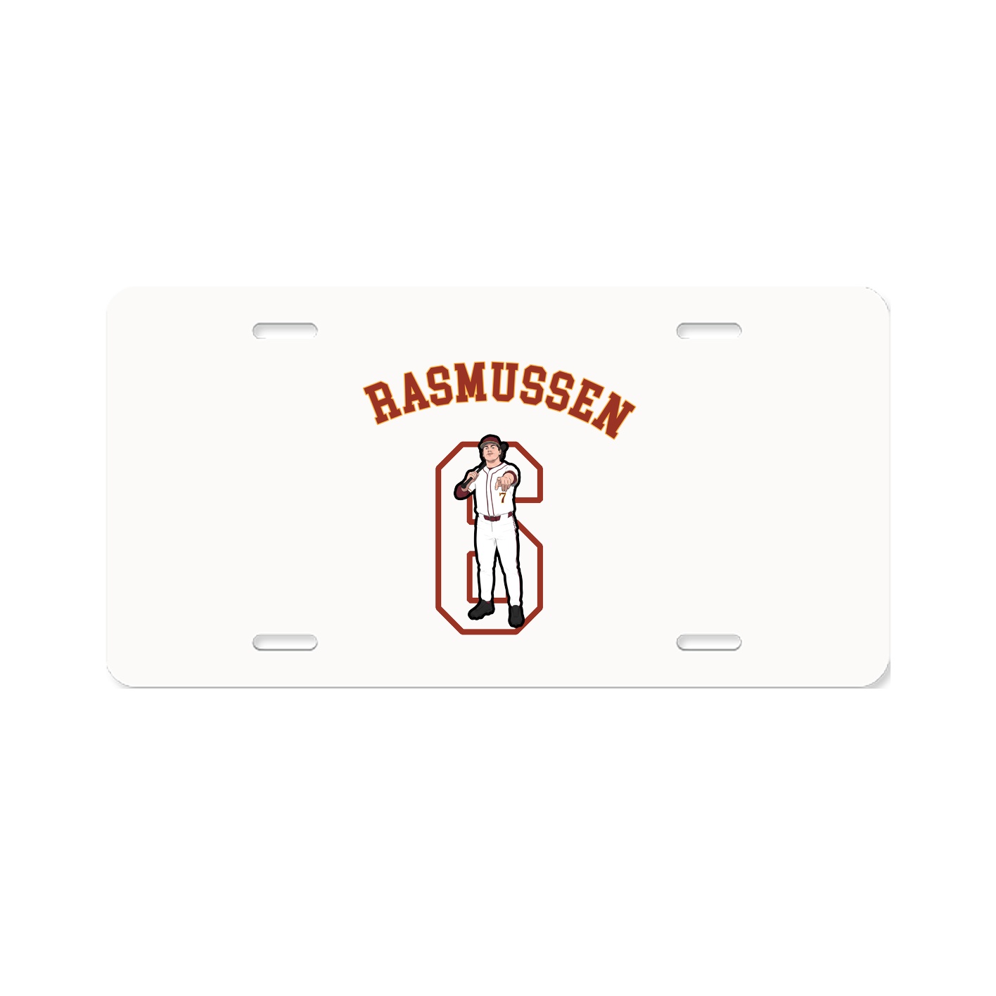 License Plate — Shirsey Arch in Classic