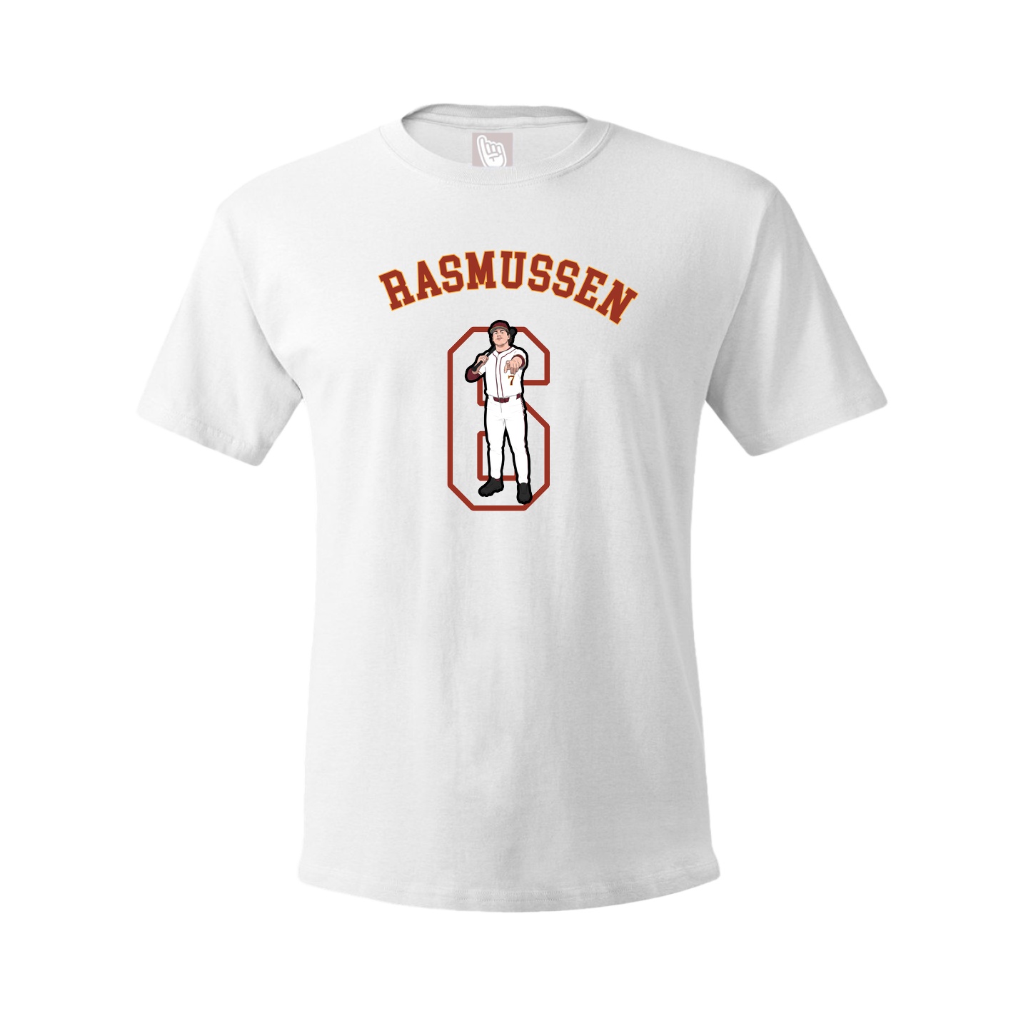 Tee — Shirsey Arch in White