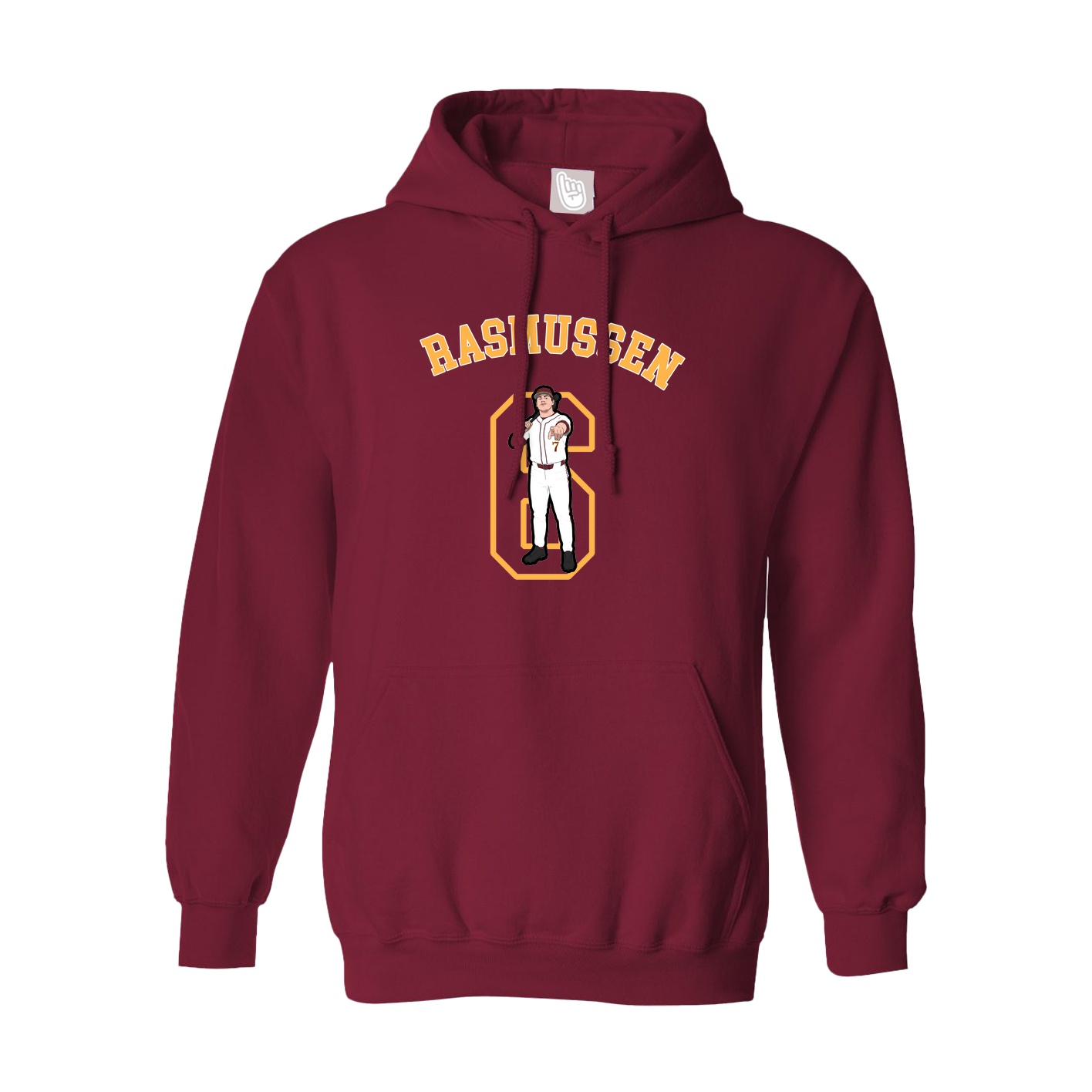 Hoodie — Shirsey Arch in Cardinal