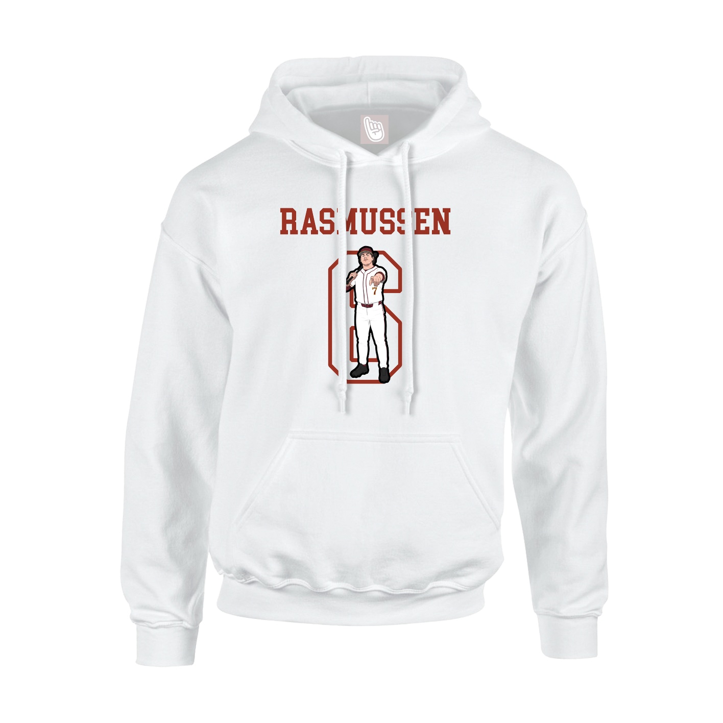 Youth Hoodie — Shirsey in White