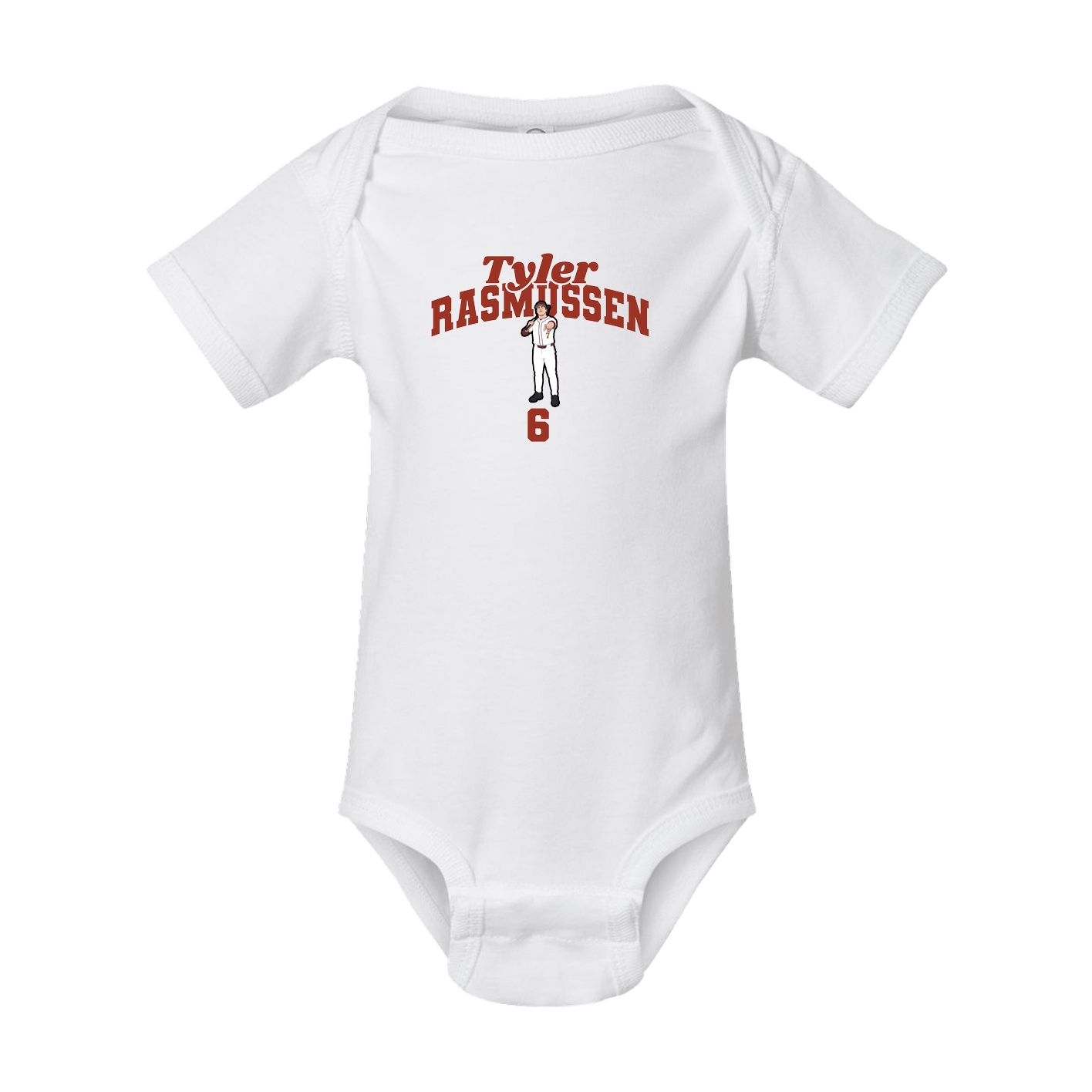 Baby Onesie — Signature Arch in White