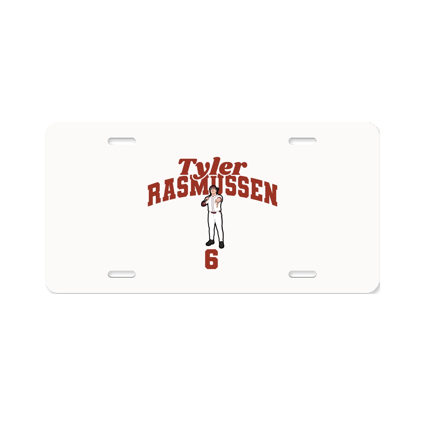 License Plate — Signature Arch in Classic