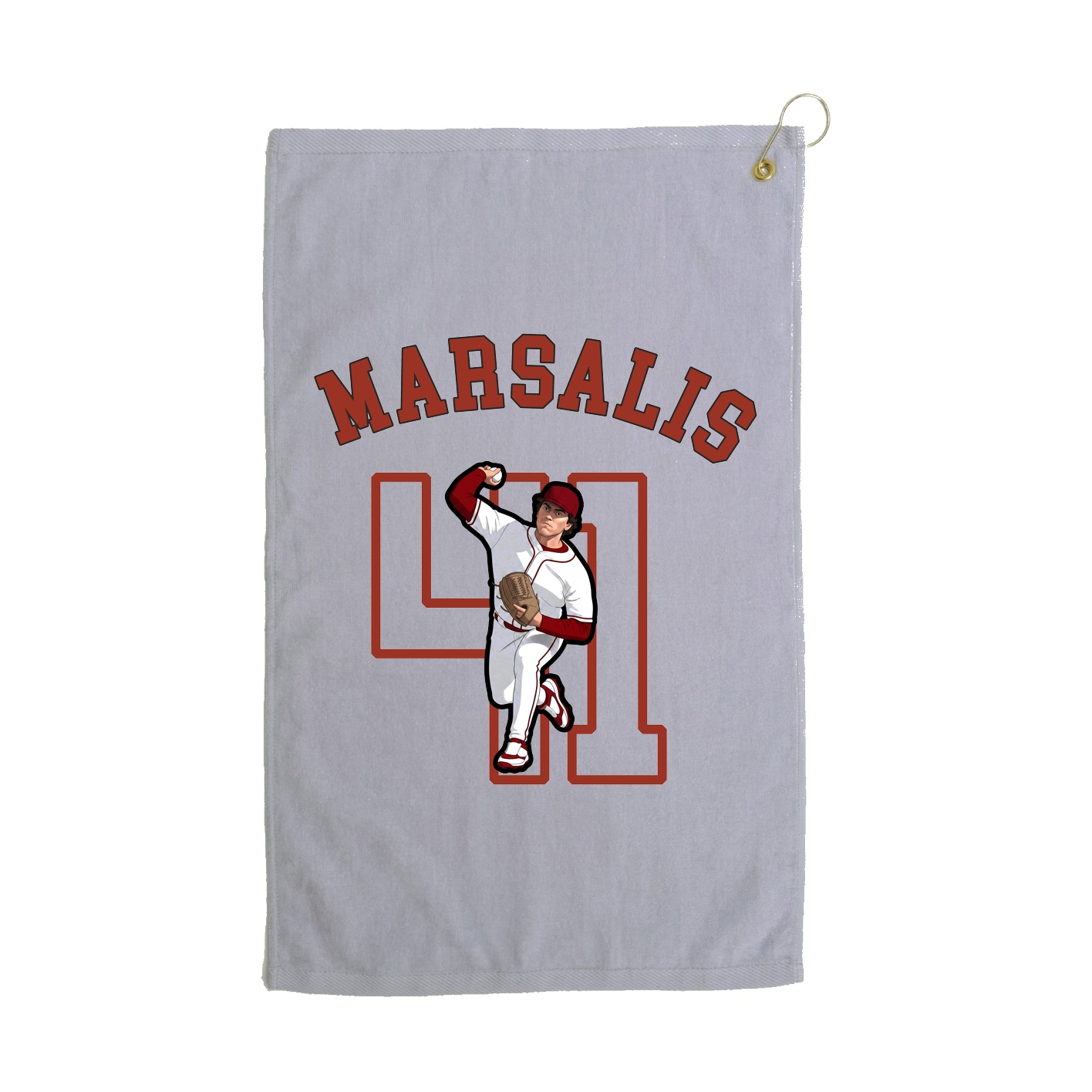 Golf Towel — Shirsey Arch in Grey