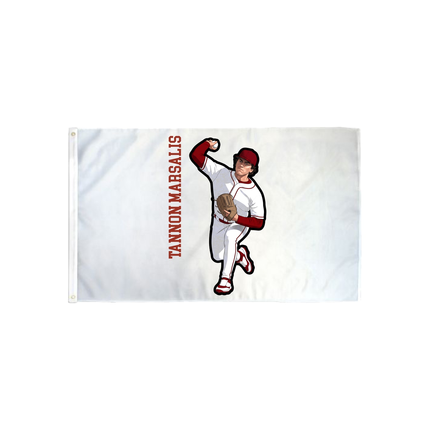 3x5 Flag — Name Vertical in Classic