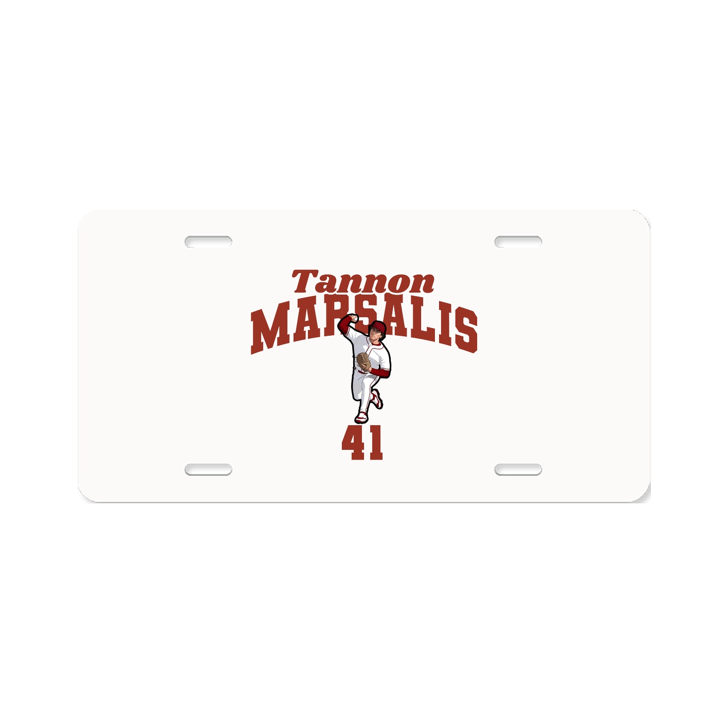 License Plate — Signature Arch in Classic