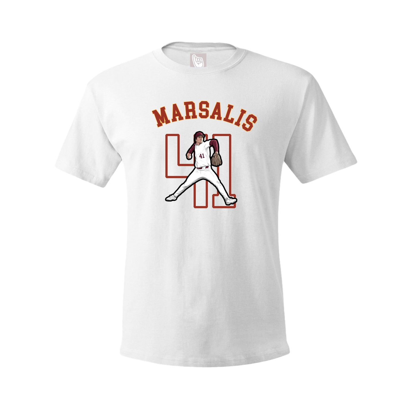 Tee — Shirsey Arch in White