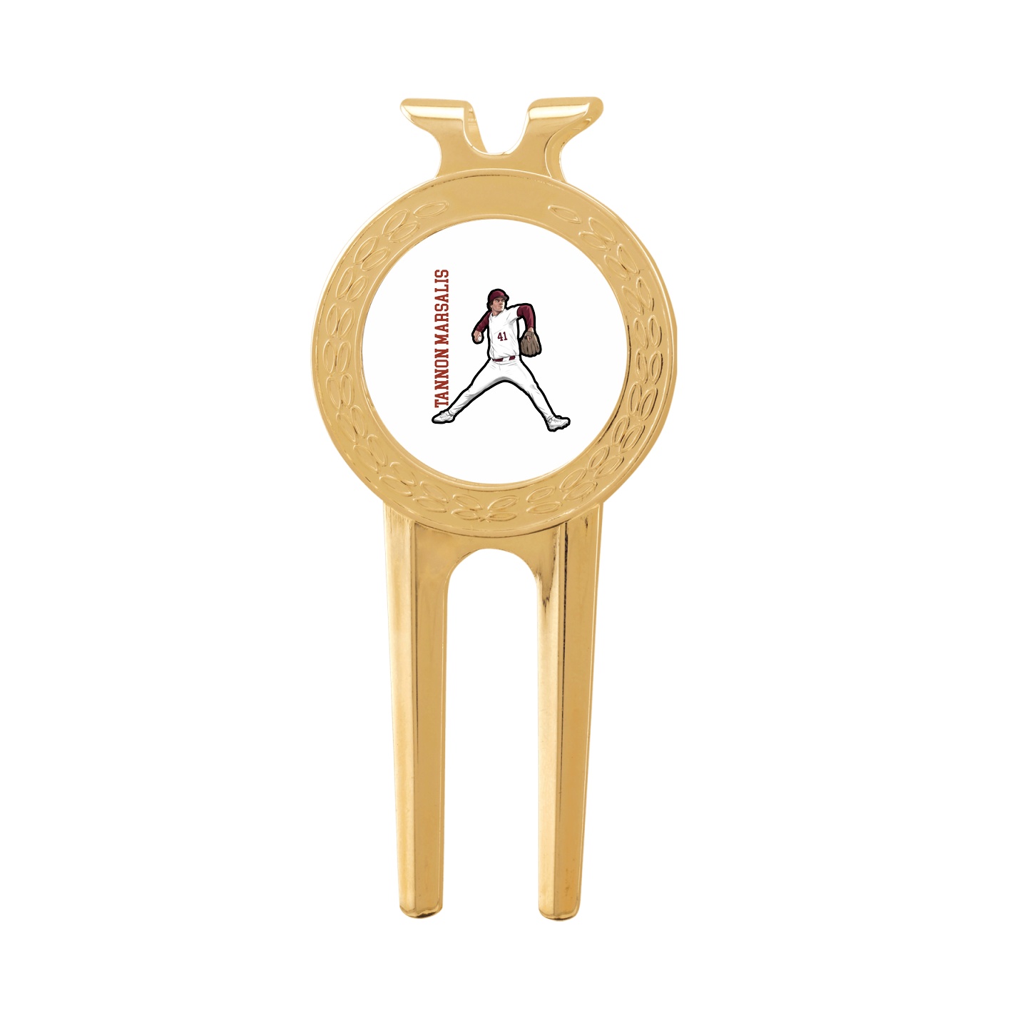Divot Tool with Ball Marker — Name Vertical in Classic