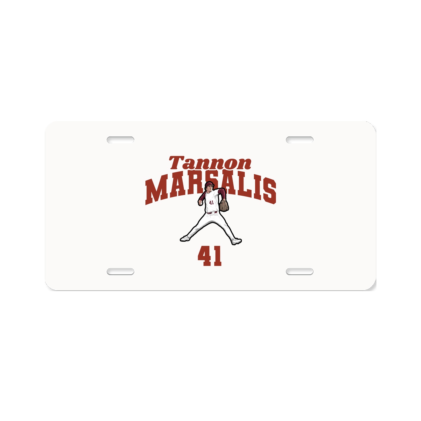 License Plate — Signature Arch in Classic