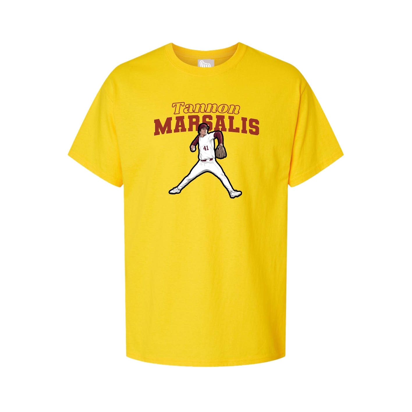 Tee — Name Arch in Gold