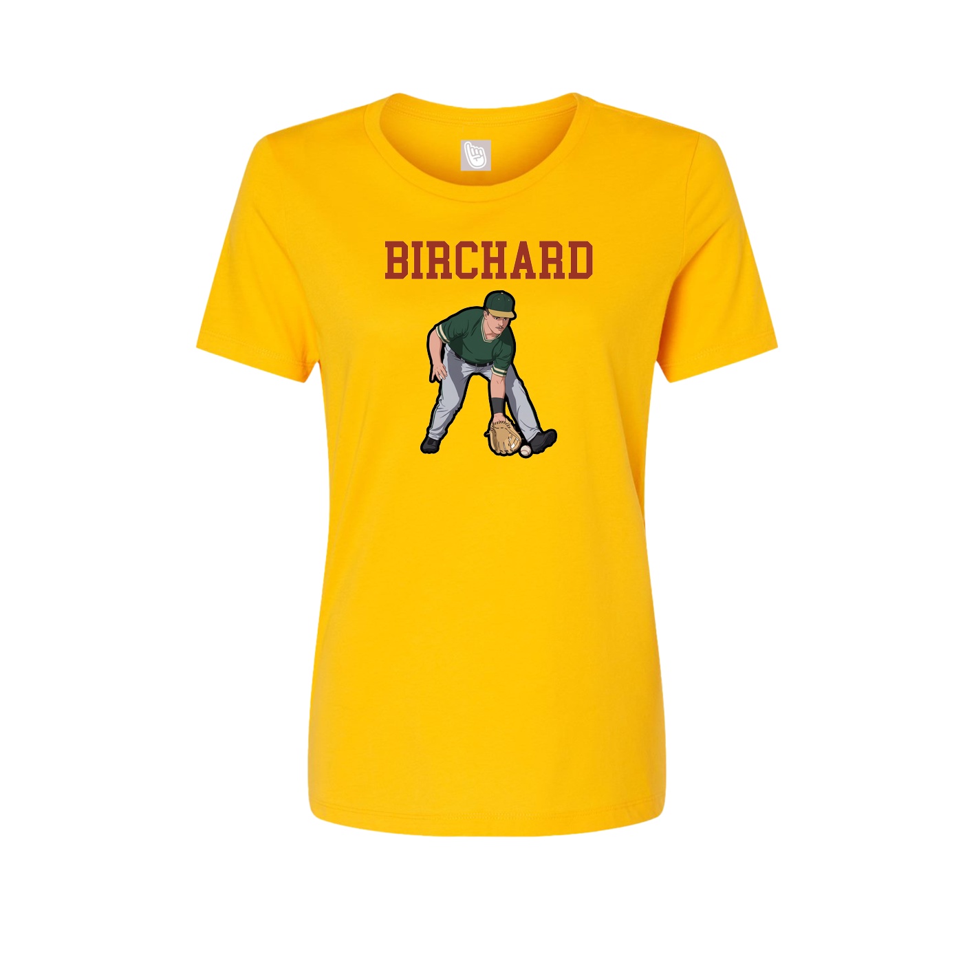 Fitted Women's Tee — Shirsey in Gold