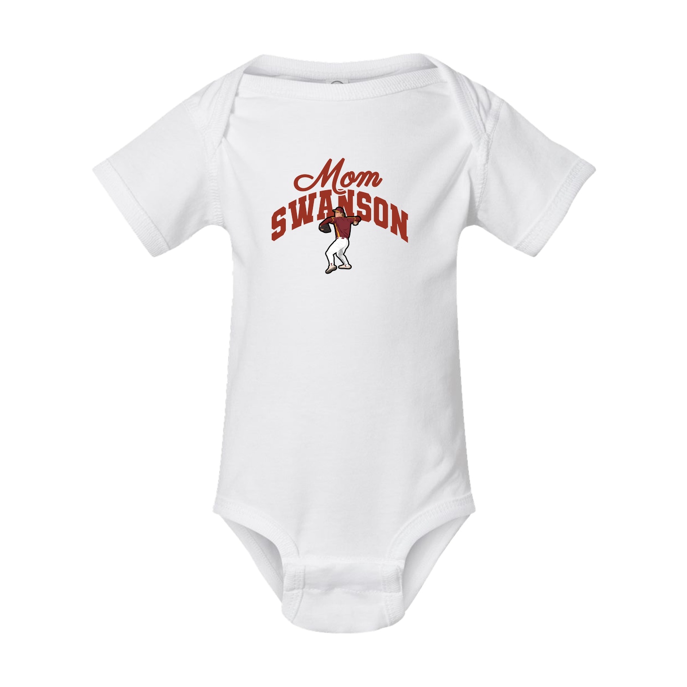 Baby Onesie — Mothers Day Arch in White