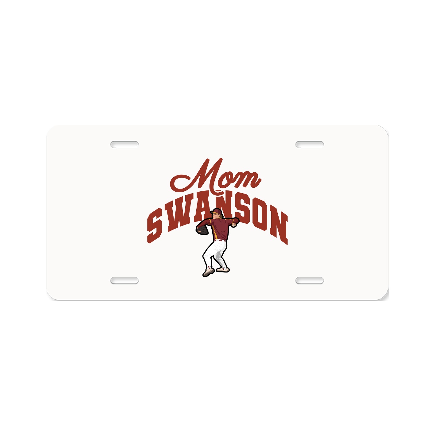 License Plate — Mothers Day Arch in Classic