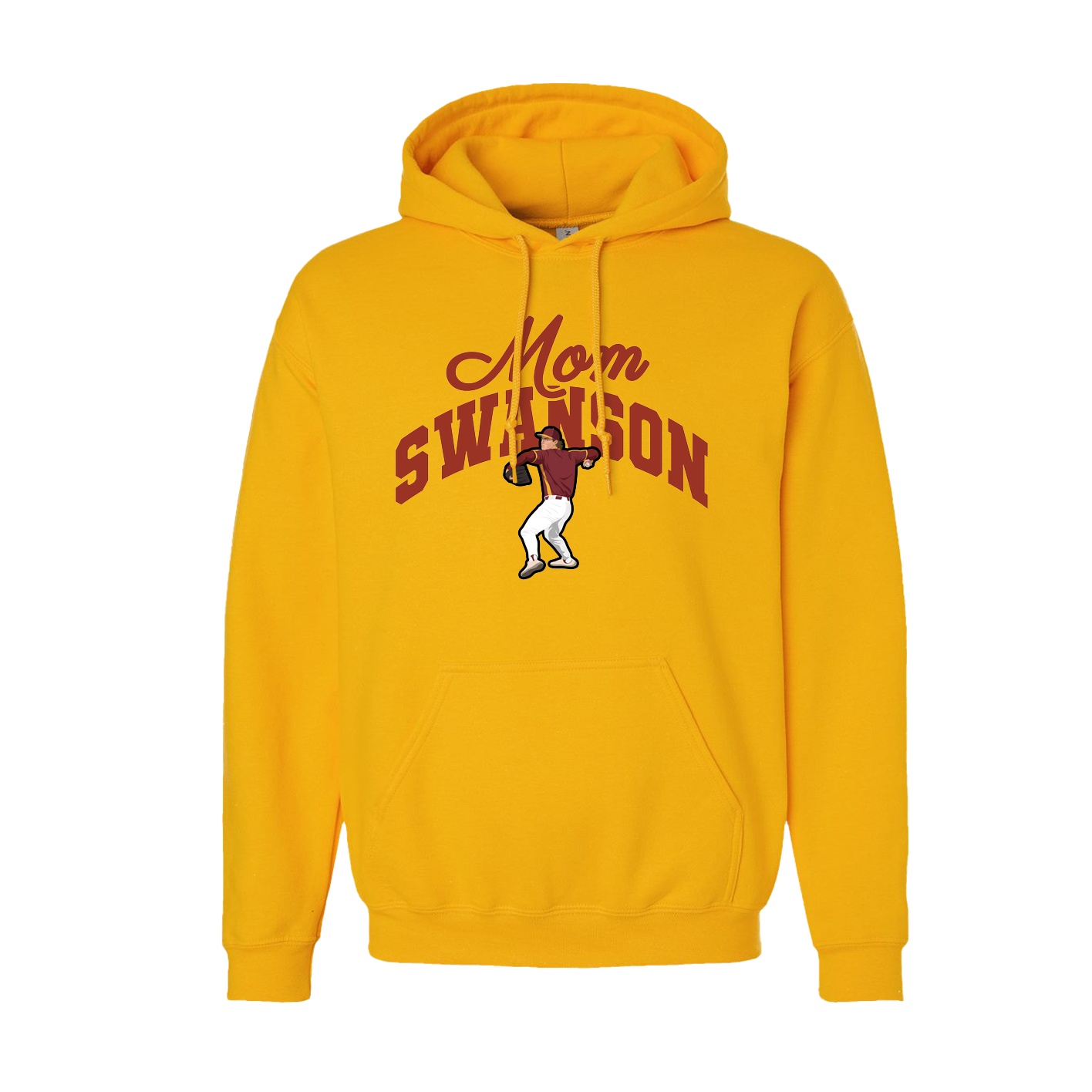 Youth Hoodie — Mothers Day Arch in Gold