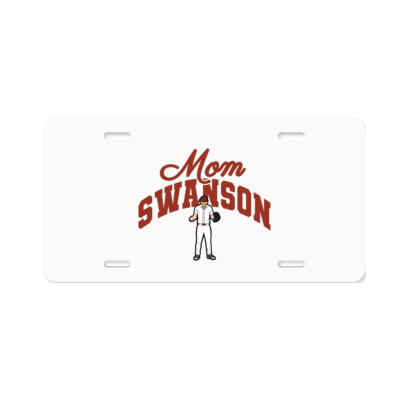 License Plate — Mothers Day Arch in Classic