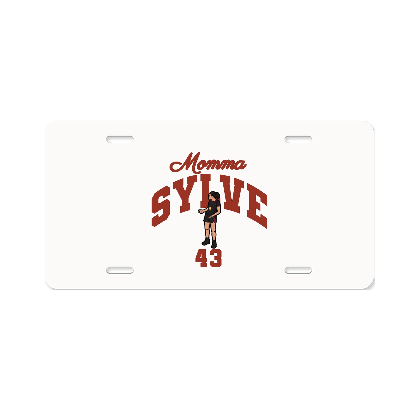 License Plate — Mothers Day Arch in Classic