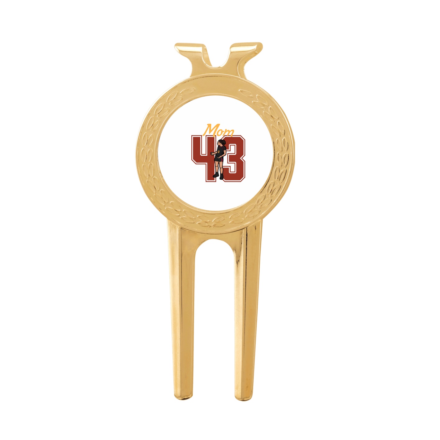 Divot Tool with Ball Marker — Mothers Day Shirsey in Classic
