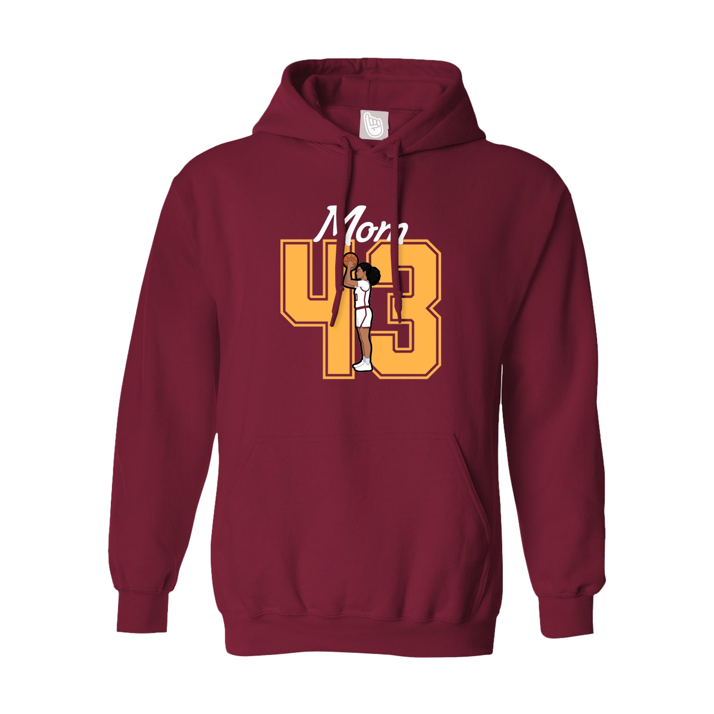 Hoodie — Mothers Day Shirsey in Cardinal