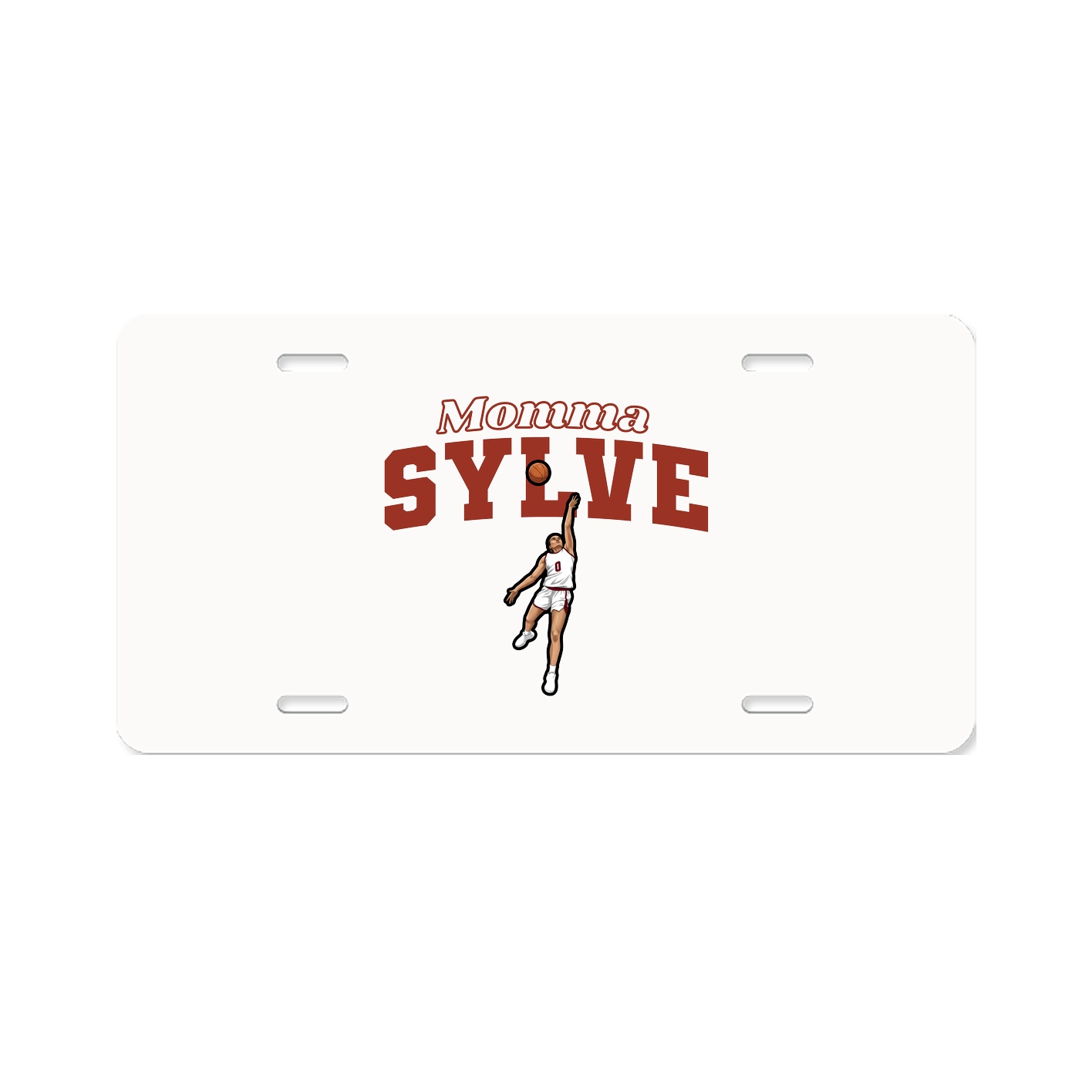 License Plate — Mothers Day Block in Classic