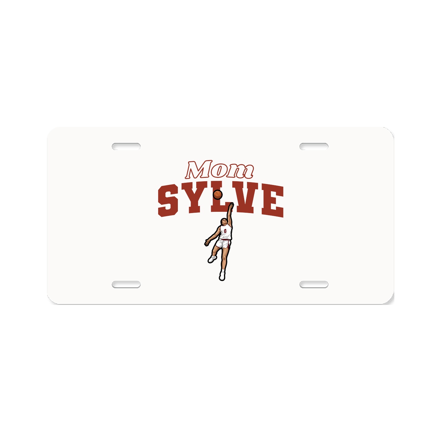 License Plate — Mothers Day Block in Classic