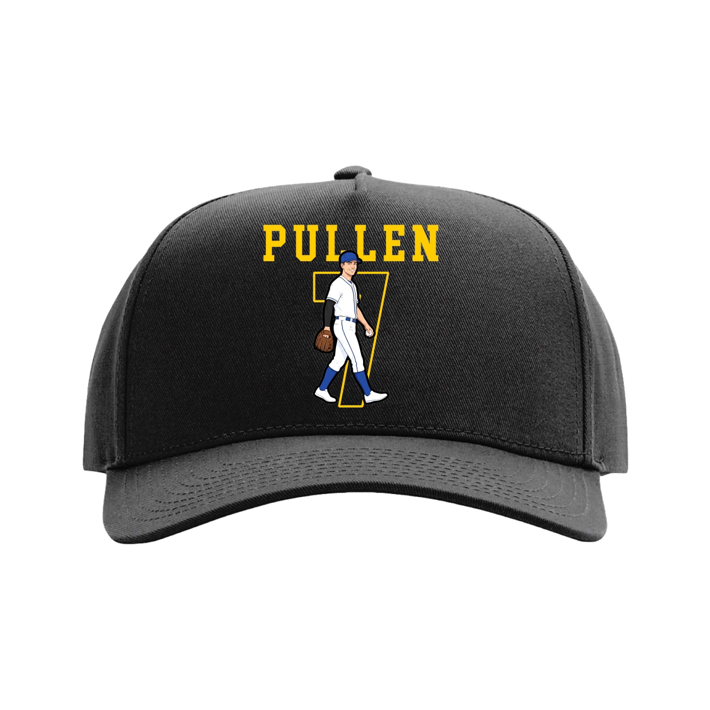 Full Fabric Five-Panel Champ Cap
