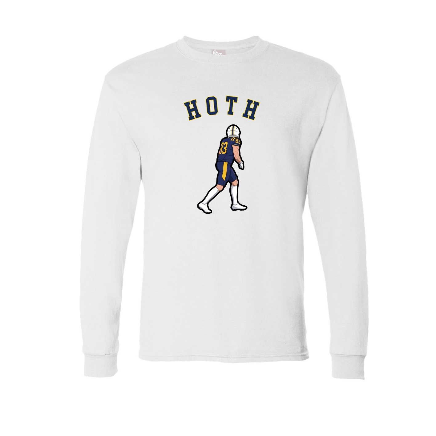 Long Sleeve Tee — Shirsey Arch in White