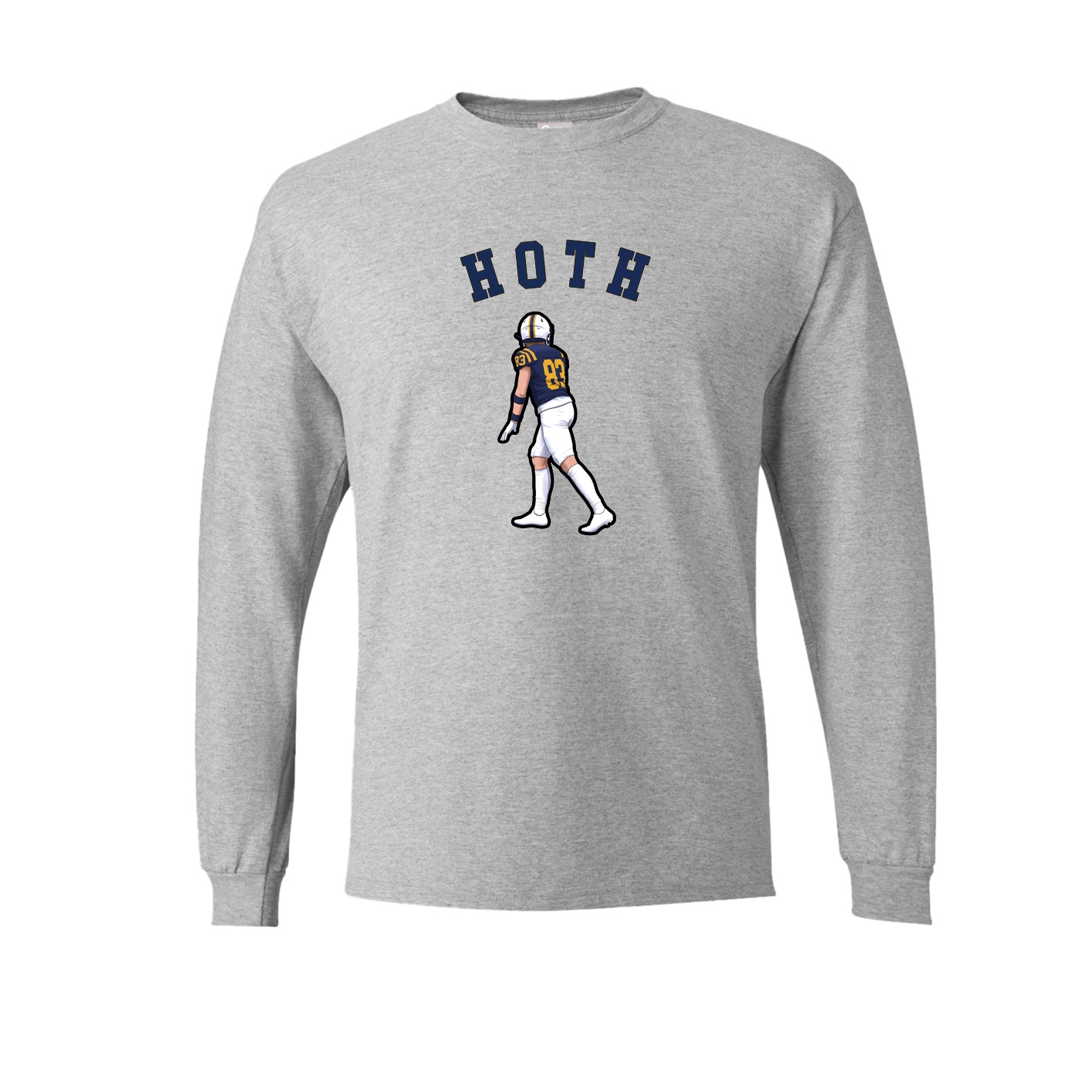 Long Sleeve Tee — Shirsey Arch in Grey