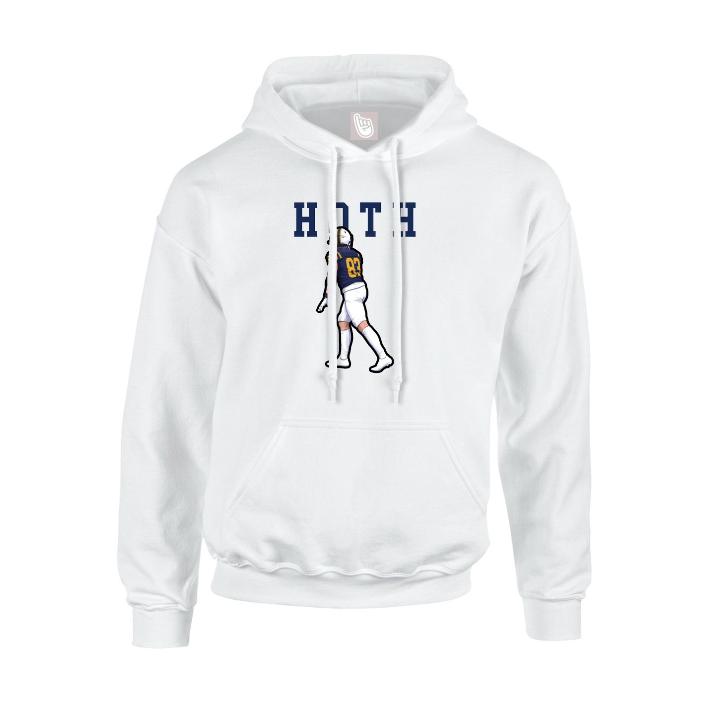 Youth Hoodie — Shirsey in White