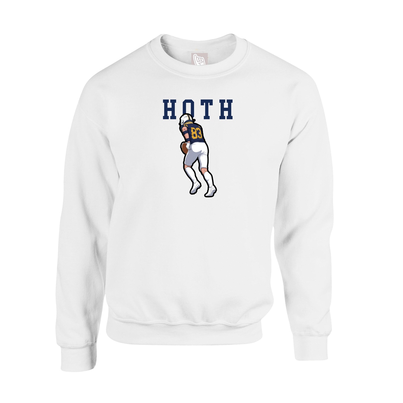 Fleece Crew — Shirsey in White