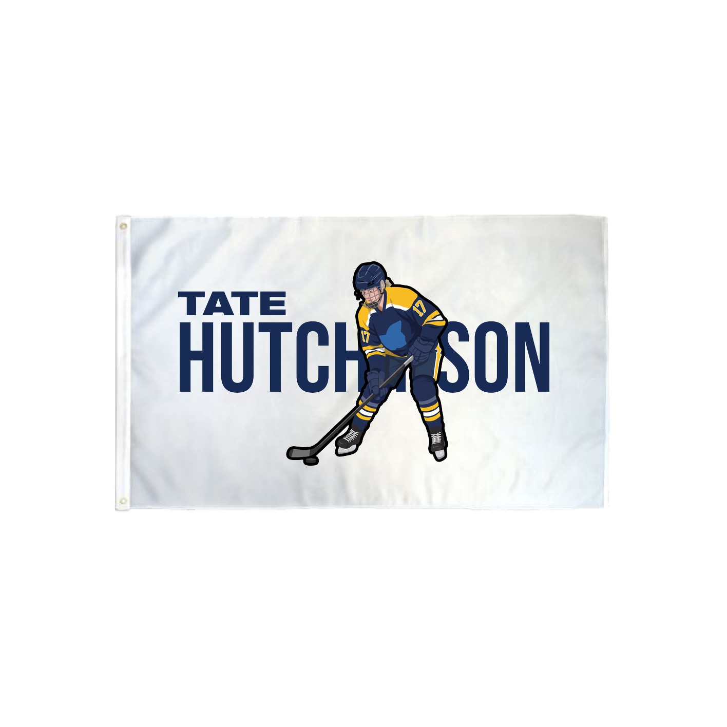 3x5 Flag — Player Name in Classic