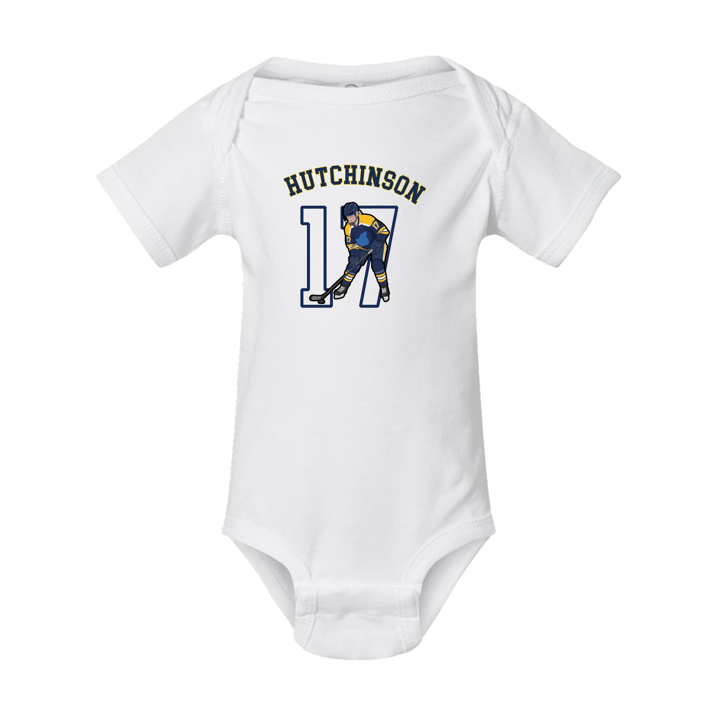 Baby Onesie — Shirsey Arch in White