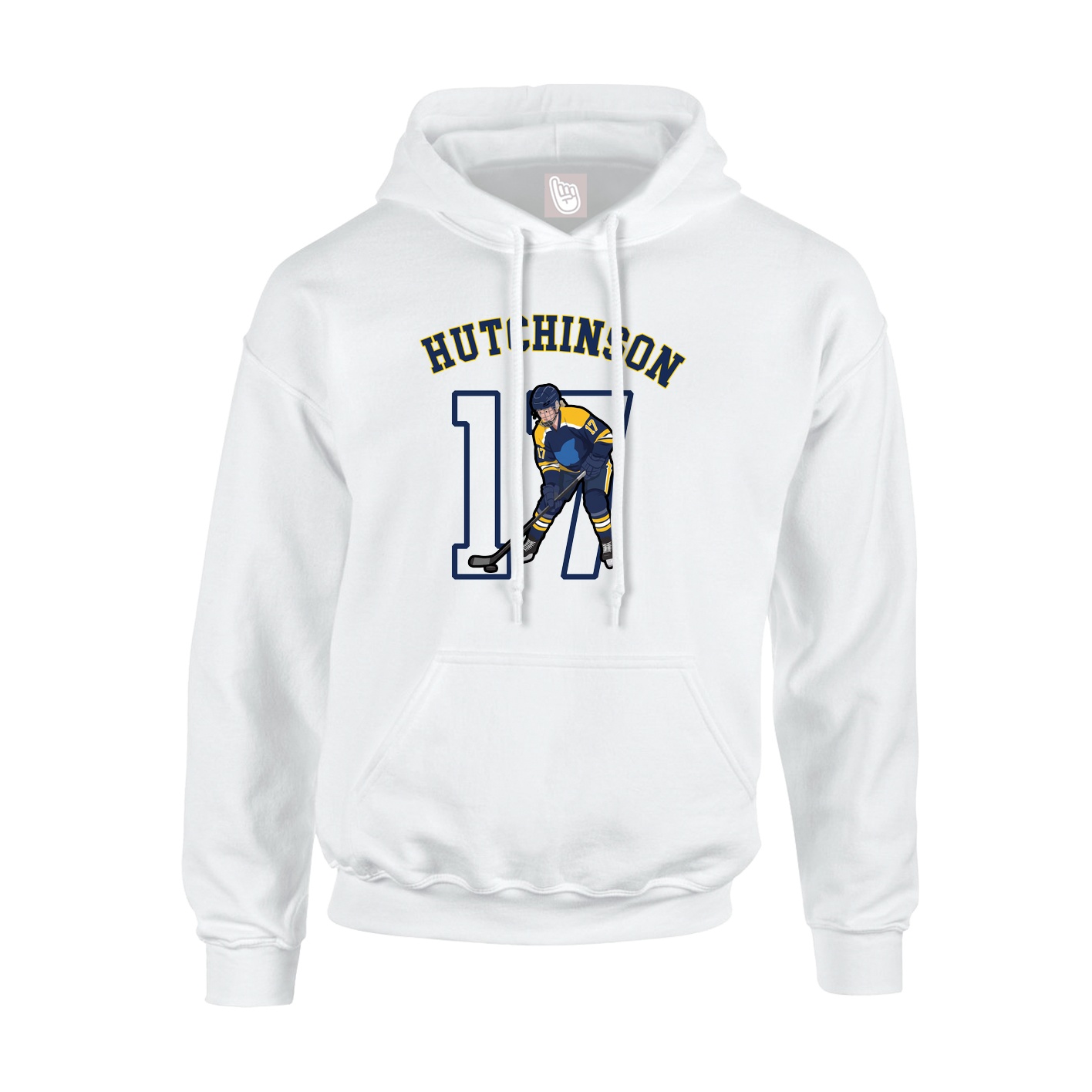 Hoodie — Shirsey Arch in White