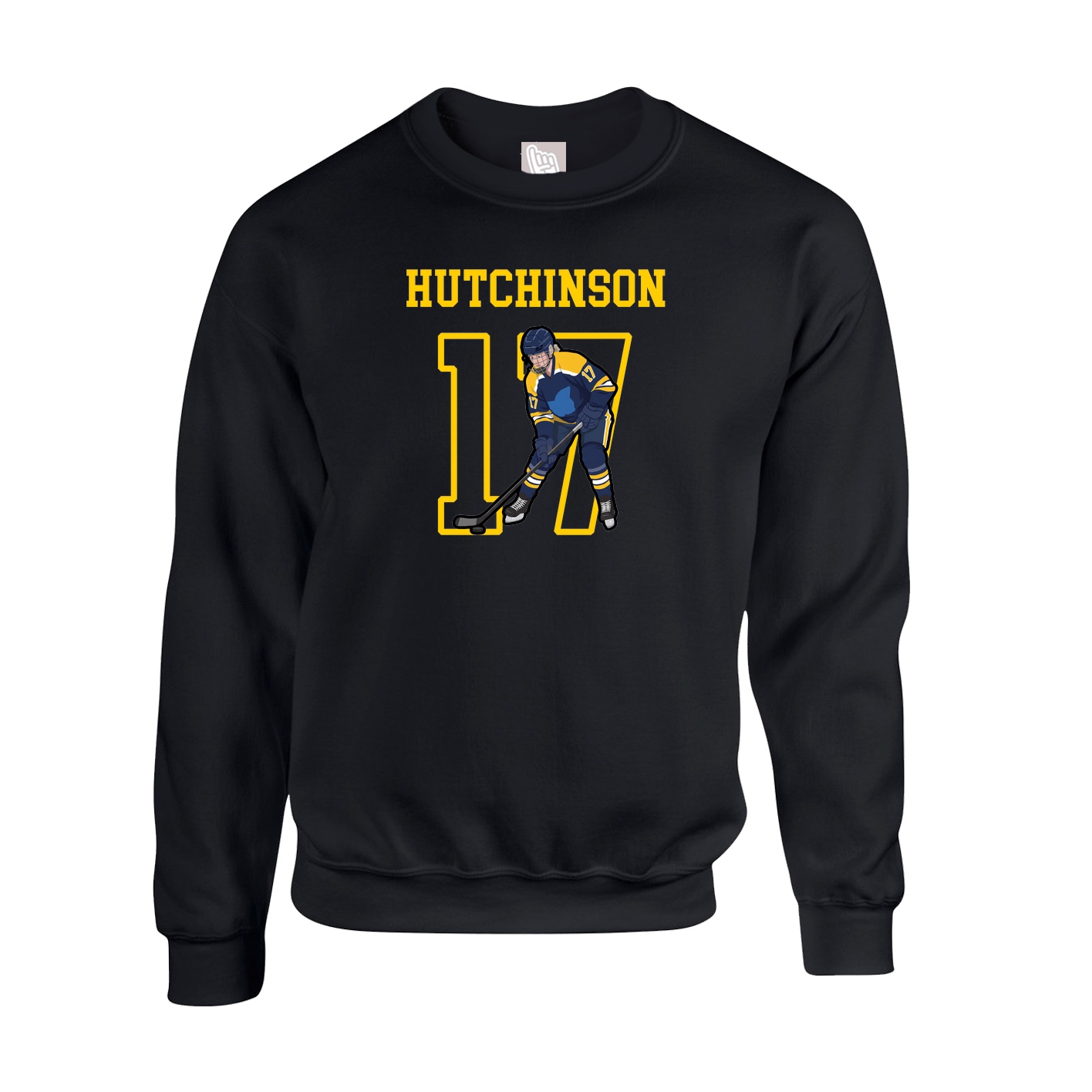 Fleece Crew — Shirsey in Black