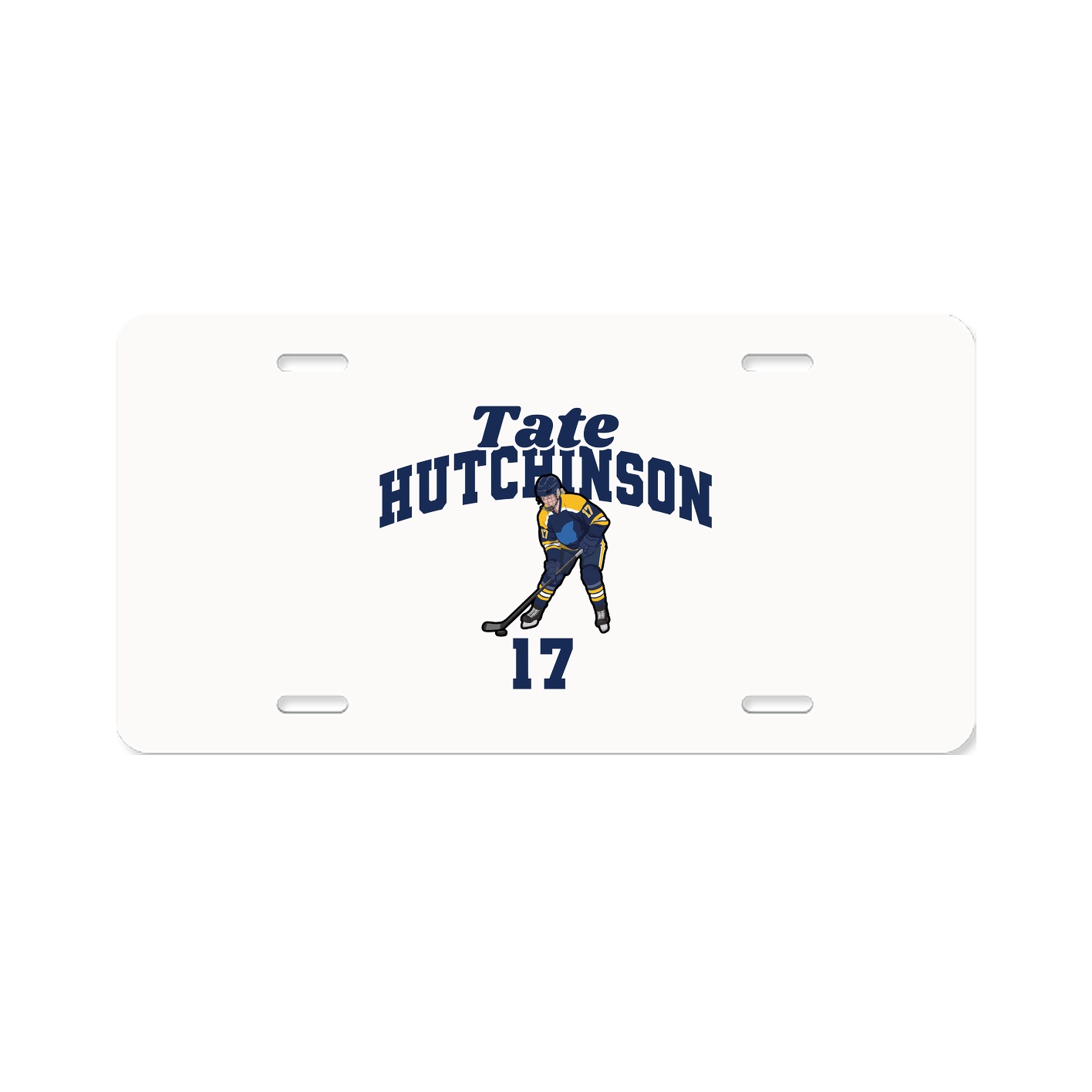 License Plate — Signature Arch in Classic
