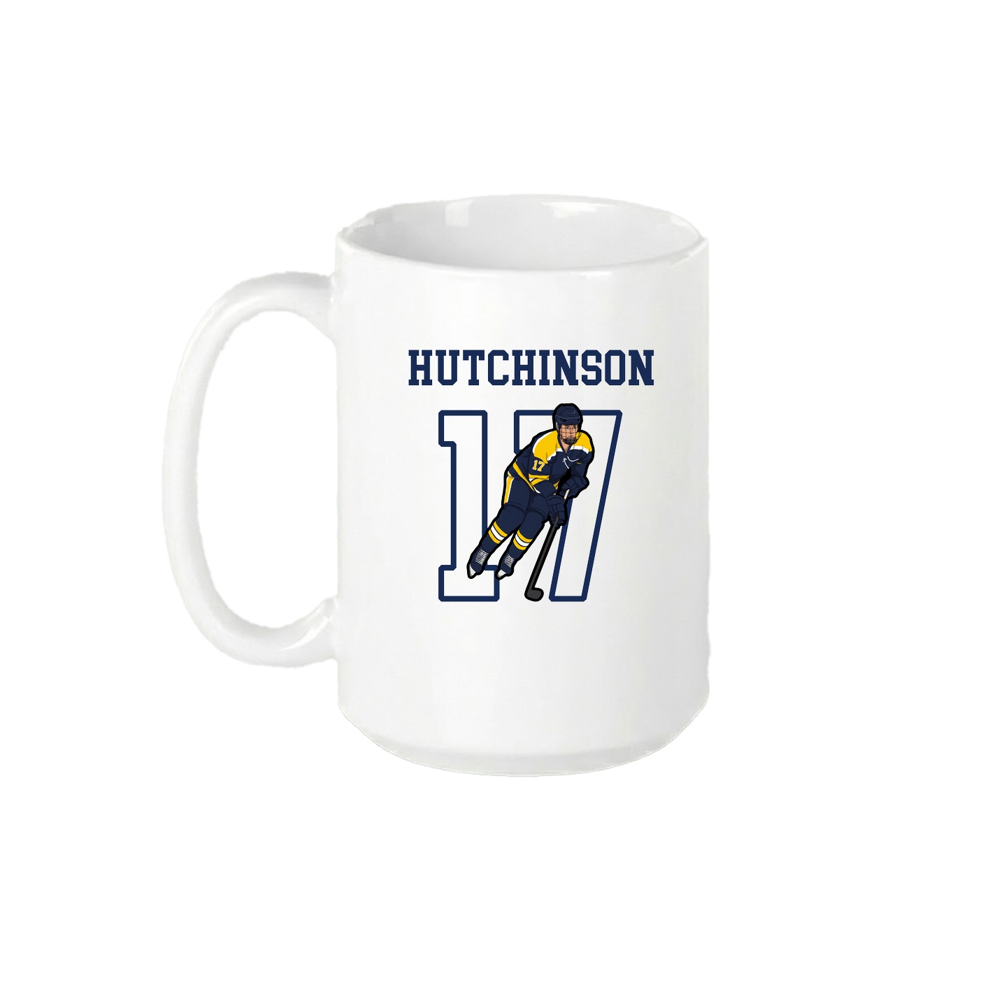 15oz Coffee Mug — Shirsey in White