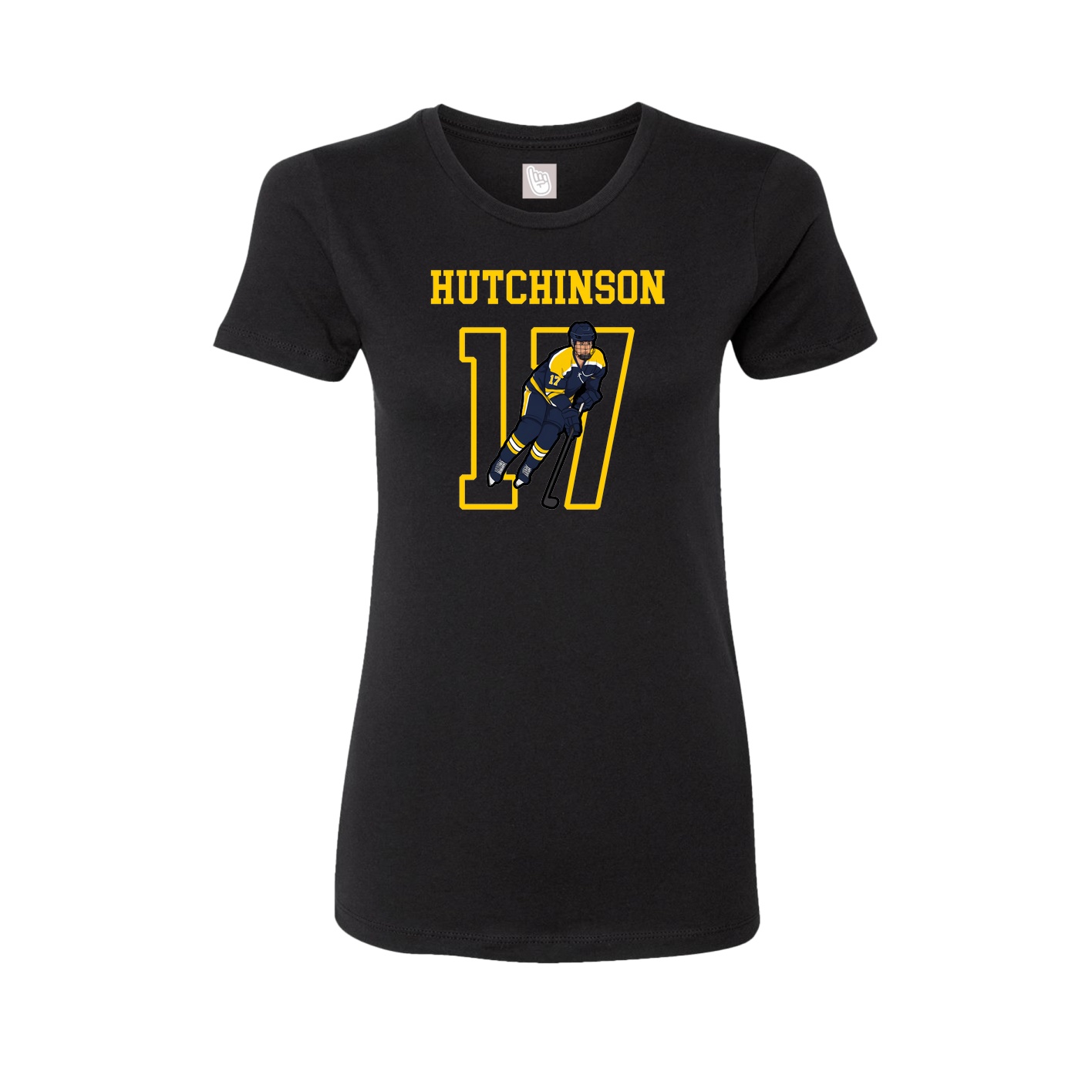 Fitted Women's Tee — Shirsey in Black