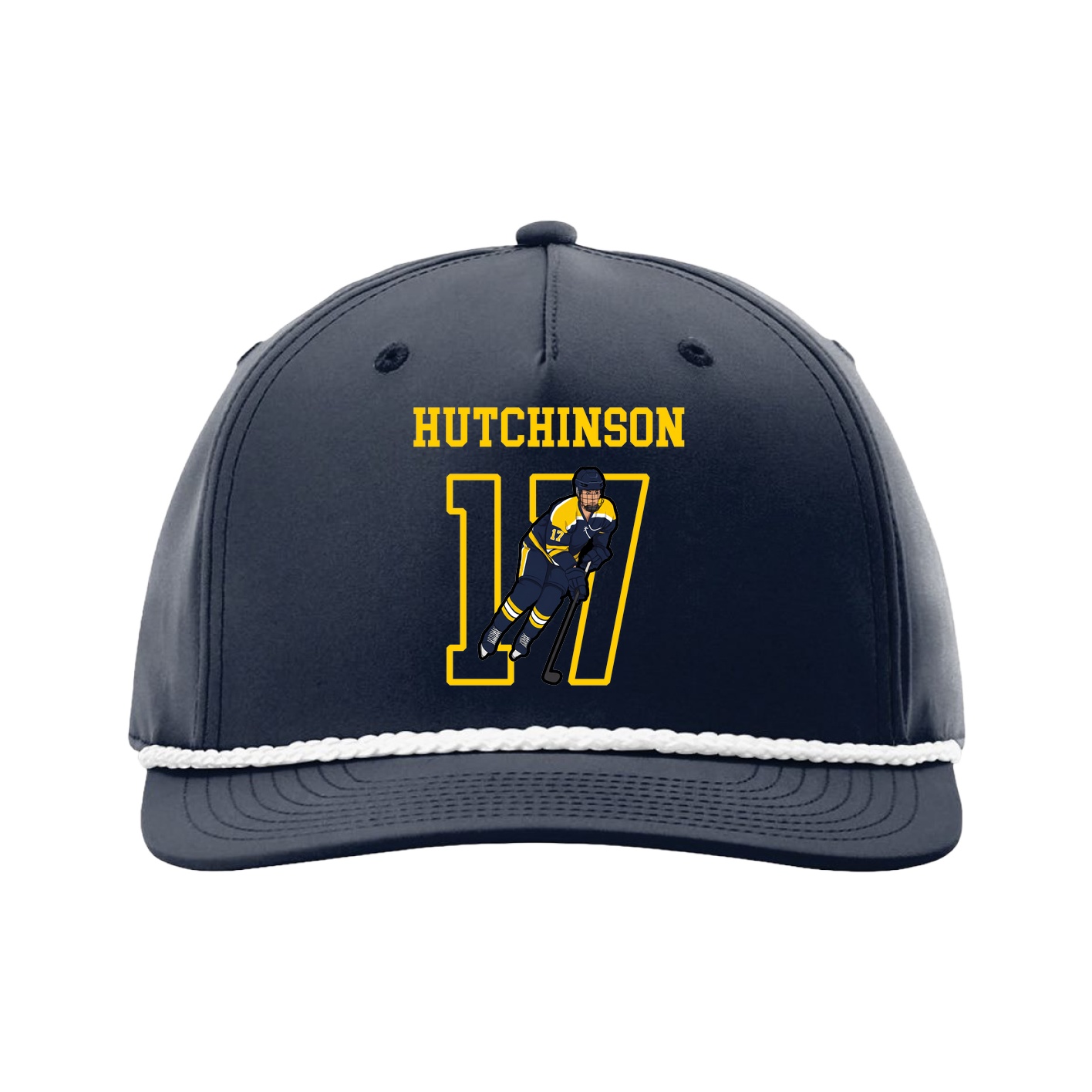 Five-Panel Classic Rope Cap — Shirsey in Navy